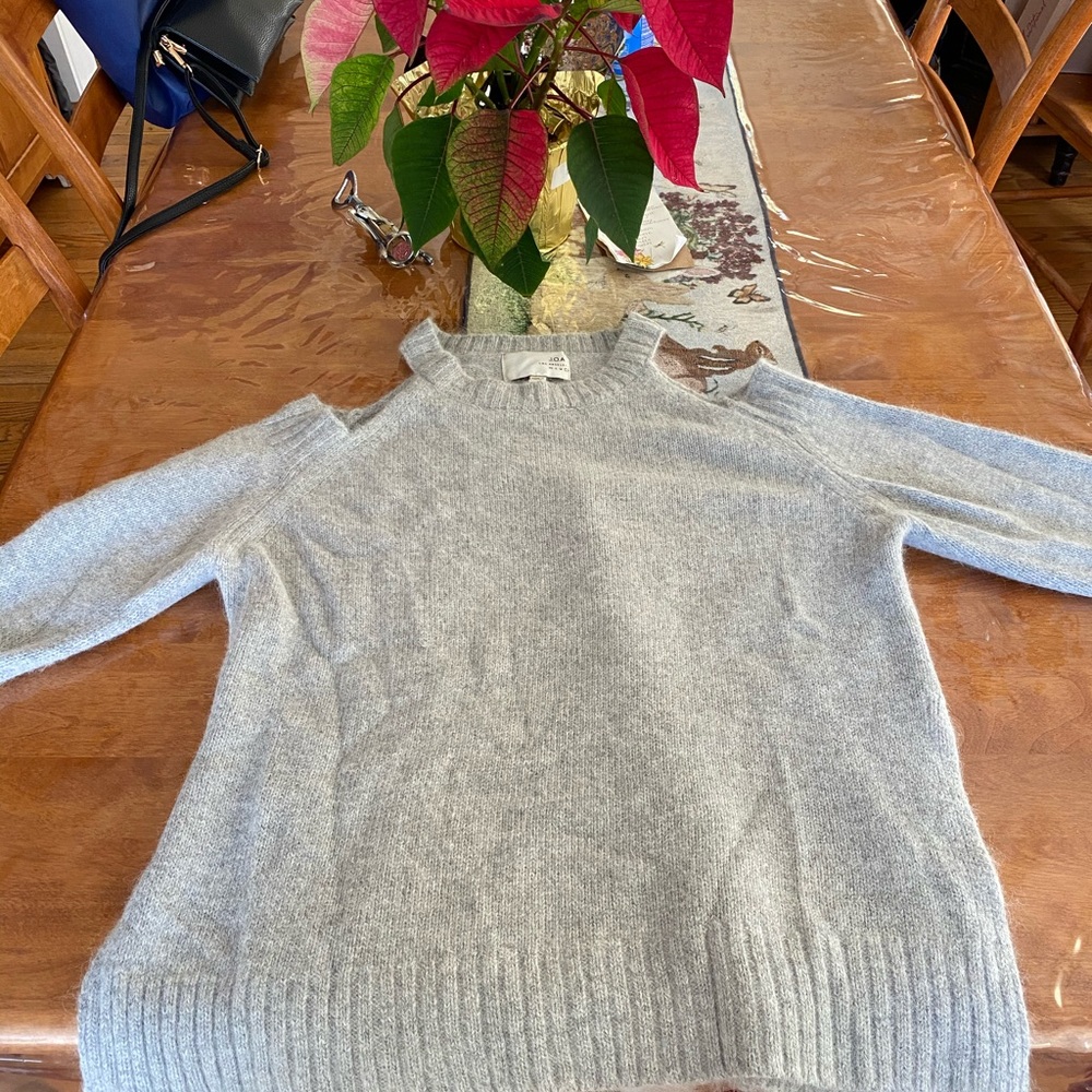 Lulu’s Cold Shoulder Sweater